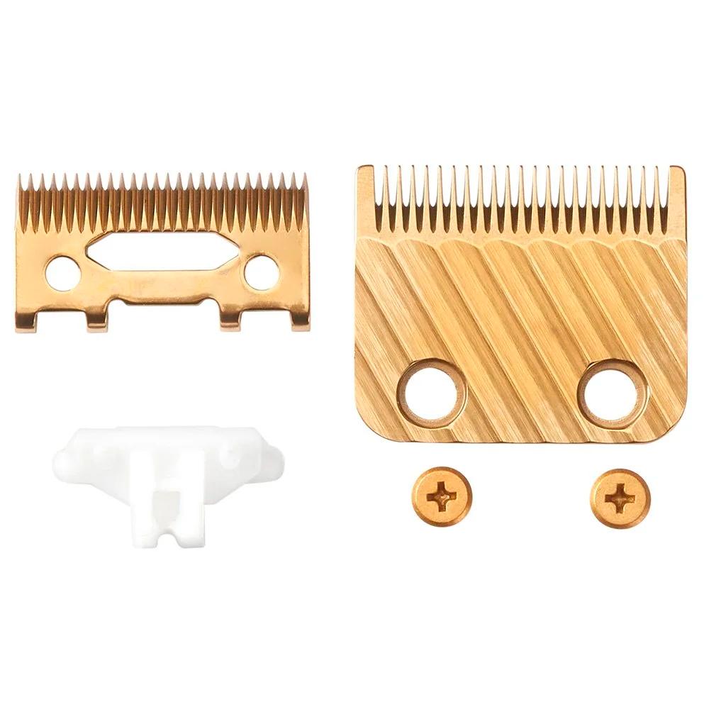 Lâmina Para Máquina De Cortar Cabelo BaBylissPRO Tri-Blade Titanium Dourado - FX603G