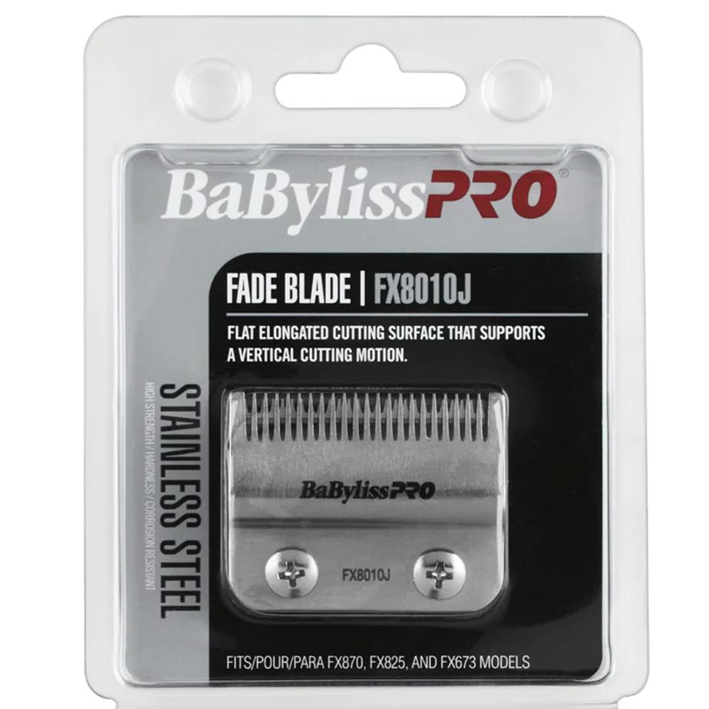 Lâmina Para Máquina De Cortar Cabelo BaBylissPRO Taper Em Aço Inoxidavel Modelo Flat - FX8010J