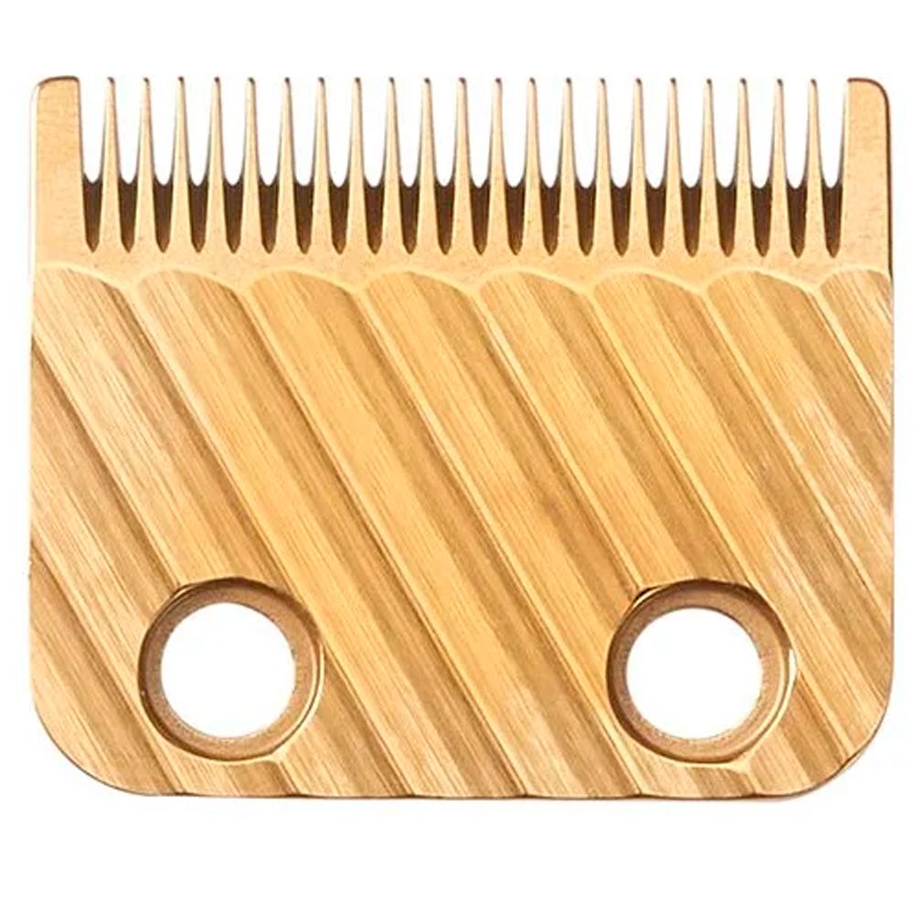 Lâmina Para Máquina De Cortar Cabelo BaBylissPRO Tri-Blade Titanium Dourado - FX603G
