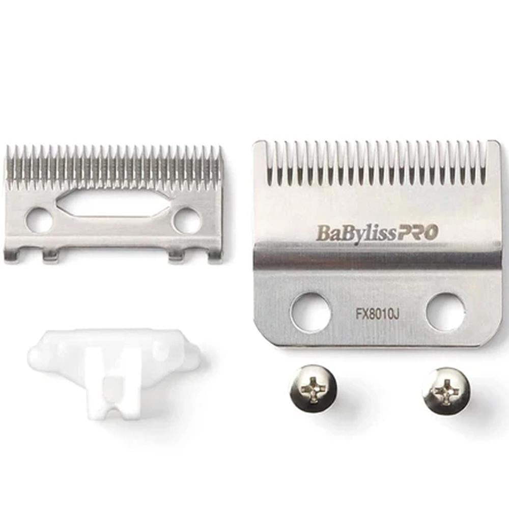 Lâmina Para Máquina De Cortar Cabelo BaBylissPRO Taper Em Aço Inoxidavel Modelo Flat - FX8010J