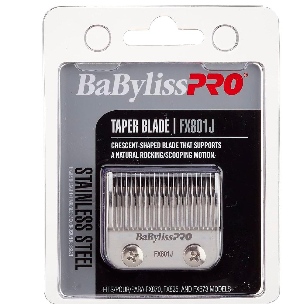 Lâmina Para Máquina De Cortar Cabelo BaBylissPRO Taper Em Aço Inoxidavel - FX801J