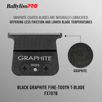 Lâmina T-BLADE Grafite Preto - FX707B