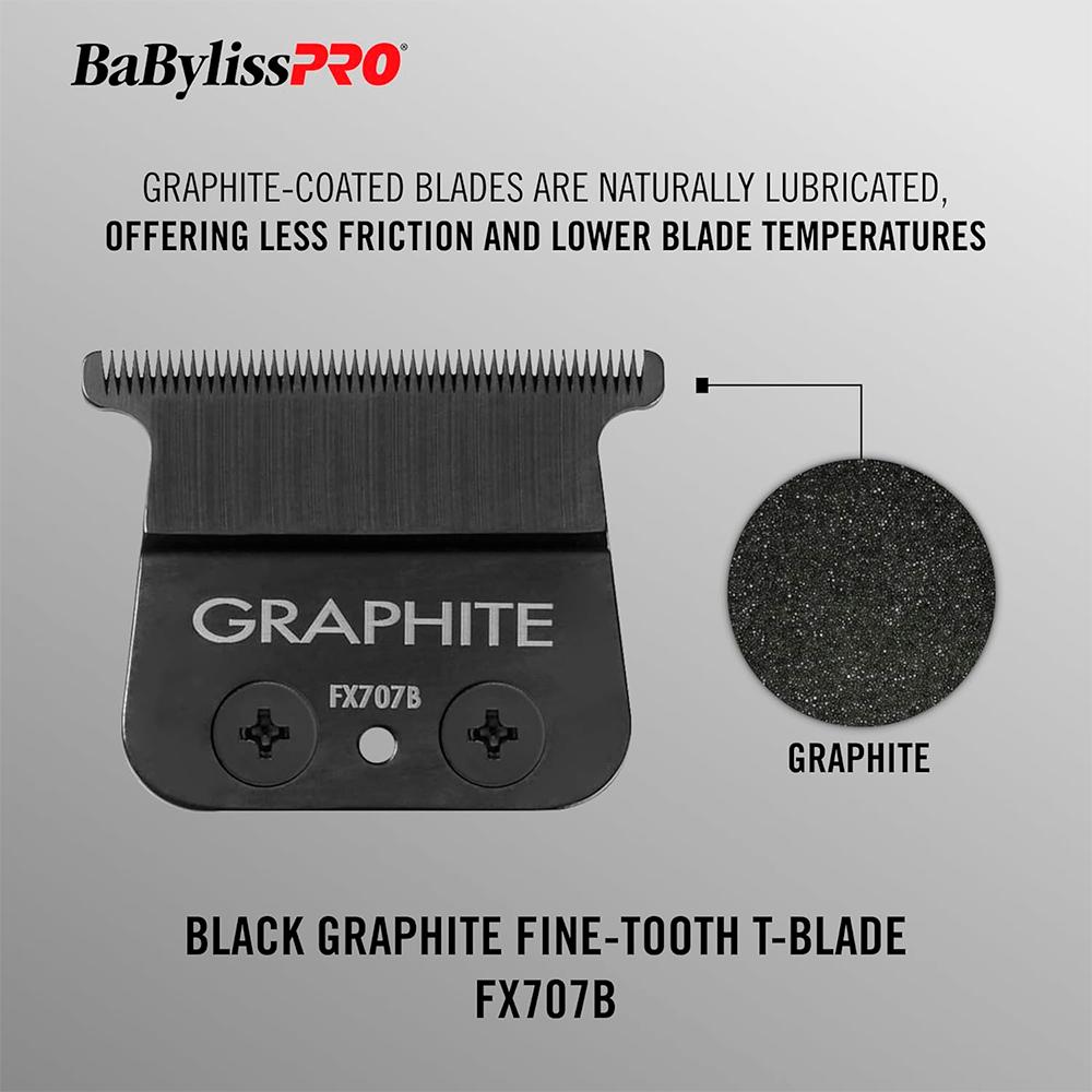 Lâmina T-BLADE Grafite Preto - FX707B