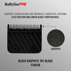 Lâmina Para Máquina De Cortar Cabelo BaBylissPRO Taper Aço Escuro - FX603B