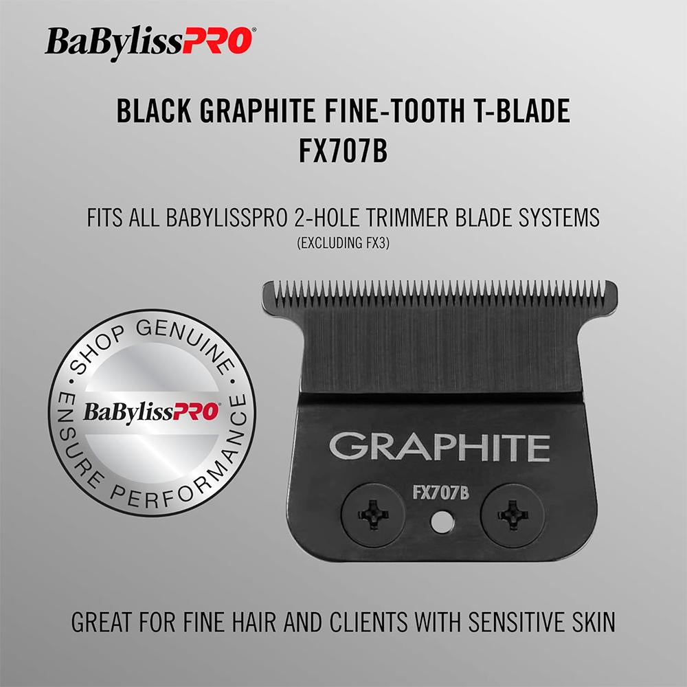 Lâmina T-BLADE Grafite Preto - FX707B